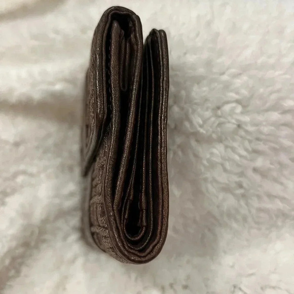 AS-IS Givenchy fabric wallet, leather interior - USED - Picture 7 of 7